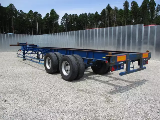 平成02年12月中古その他コンテナシャーシー日本フルハーフフルハーフの画像6