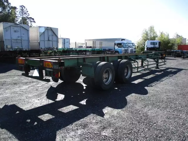 平成04年03月中古その他コンテナシャーシー日本フルハーフフルハーフの画像4