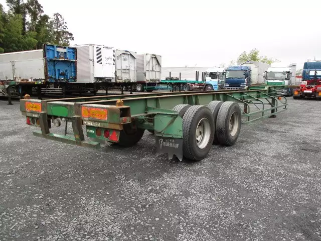 平成04年03月中古その他コンテナシャーシー日本フルハーフフルハーフの画像6