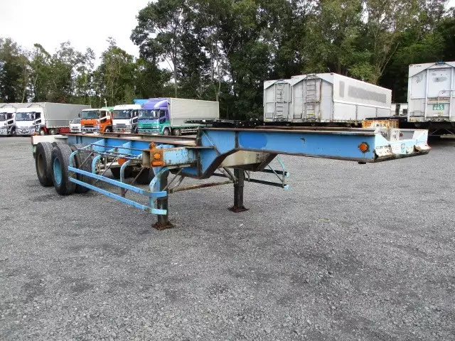 平成07年07月中古その他コンテナシャーシー日本フルハーフフルハーフの画像3