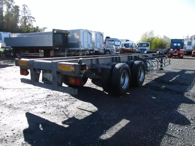 平成05年03月中古その他コンテナシャーシー日本フルハーフフルハーフの画像4