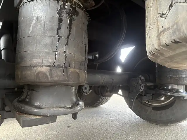 車検:令和8年2月25日 積載:29.1t フルハーフ 12m3軸フラットトレーラー スーパーシングル リフトアクスルの画像17