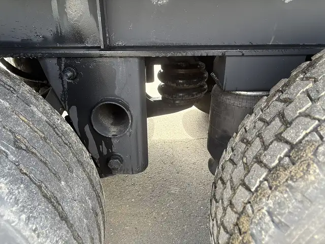 車検:令和8年2月25日 積載:29.1t フルハーフ 12m3軸フラットトレーラー スーパーシングル リフトアクスルの画像23