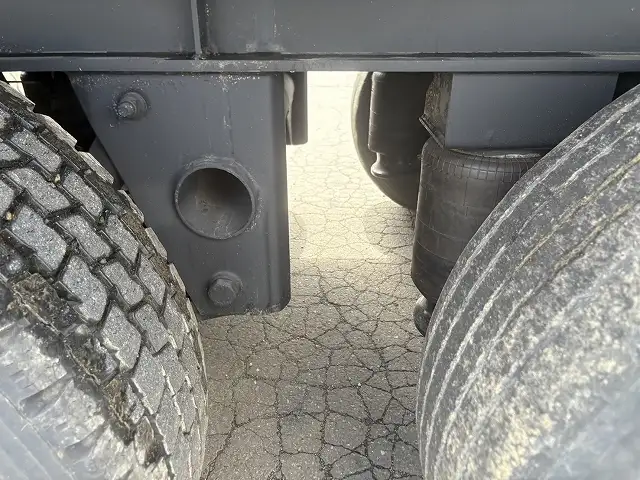 車検:令和8年2月25日 積載:29.1t フルハーフ 12m3軸フラットトレーラー スーパーシングル リフトアクスルの画像24