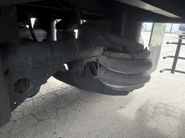 車検:令和8年2月25日 積載:29.1t フルハーフ 12m3軸フラットトレーラー スーパーシングル リフトアクスルの画像26