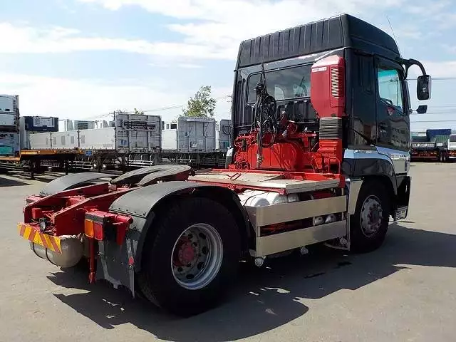 平成24年10月中古大型トラクタヘッド三菱ふそう三菱の画像4