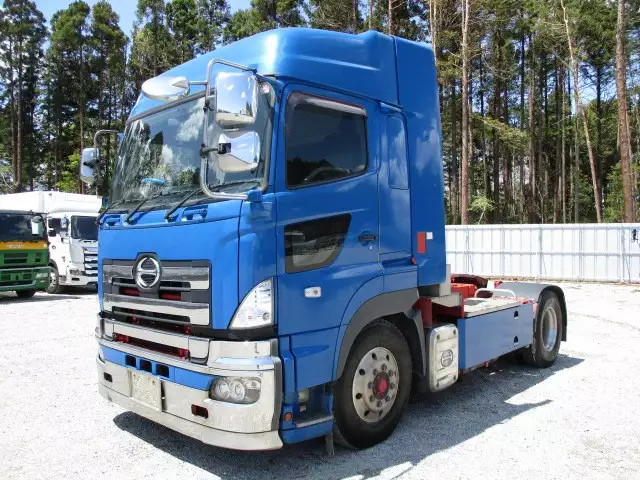 平成19年09月中古大型トラクタヘッド日野日野の画像2