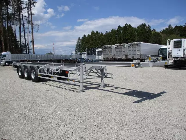 令和02年04月中古大型コンテナシャーシー日本フルハーフフルハーフの画像3