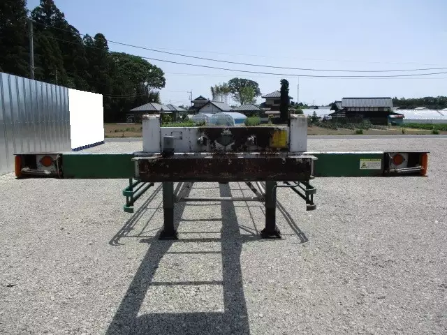 平成07年07月中古大型コンテナシャーシー日本フルハーフフルハーフの画像2