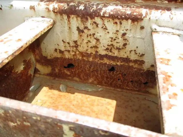 平成07年07月中古大型コンテナシャーシー日本フルハーフフルハーフの画像12