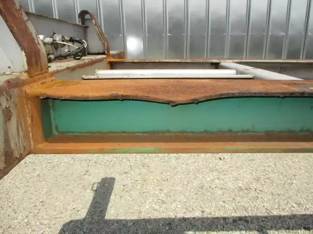 平成07年07月中古大型コンテナシャーシー日本フルハーフフルハーフの画像13