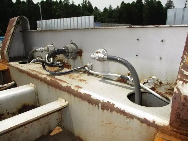 平成07年07月中古大型コンテナシャーシー日本フルハーフフルハーフの画像19