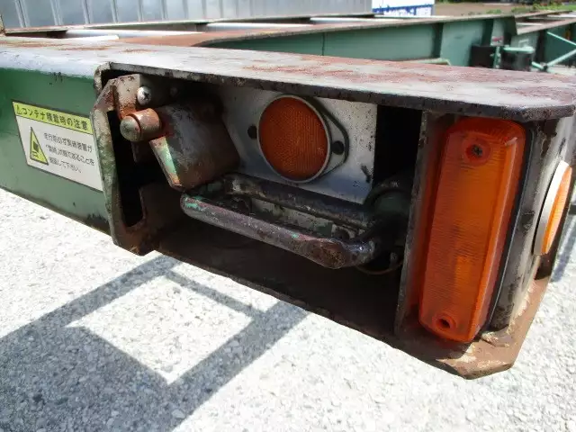 平成07年07月中古大型コンテナシャーシー日本フルハーフフルハーフの画像21