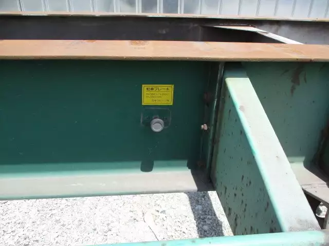 平成07年07月中古大型コンテナシャーシー日本フルハーフフルハーフの画像27