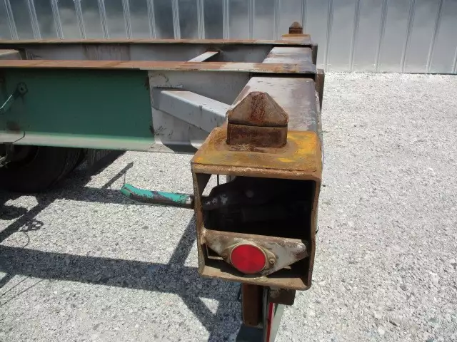 平成07年07月中古大型コンテナシャーシー日本フルハーフフルハーフの画像31