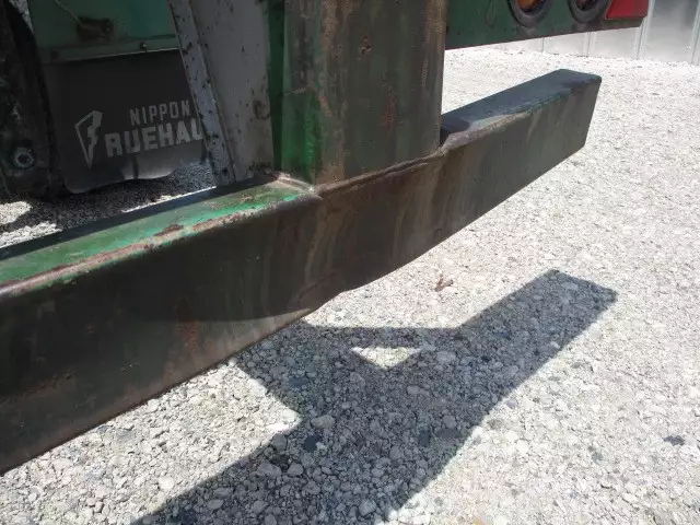 平成07年07月中古大型コンテナシャーシー日本フルハーフフルハーフの画像34