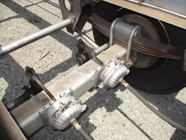 平成07年07月中古大型コンテナシャーシー日本フルハーフフルハーフの画像35