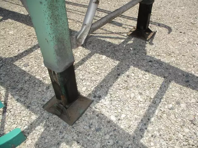 平成07年07月中古大型コンテナシャーシー日本フルハーフフルハーフの画像56