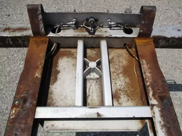 平成07年07月中古大型コンテナシャーシー日本フルハーフフルハーフの画像57