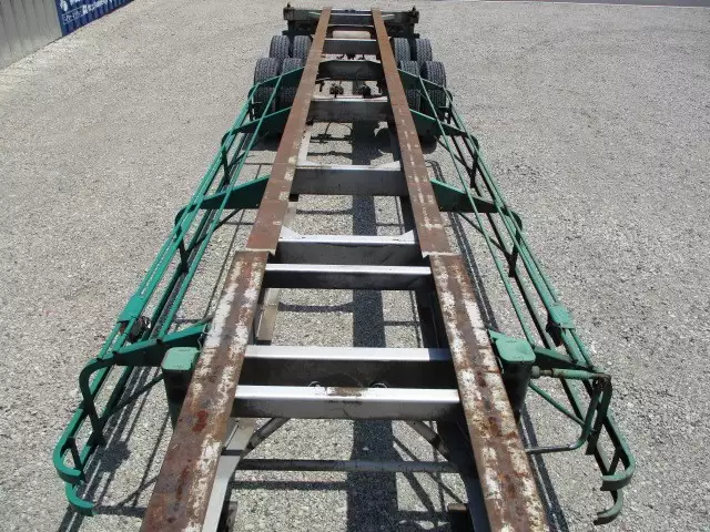 平成07年07月中古大型コンテナシャーシー日本フルハーフフルハーフの画像58