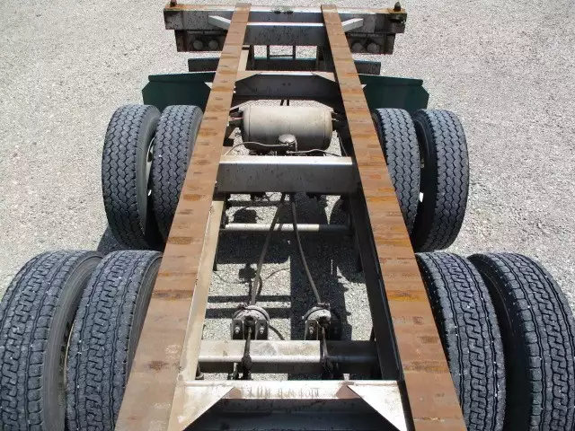 平成07年07月中古大型コンテナシャーシー日本フルハーフフルハーフの画像59