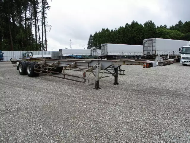 平成07年11月中古その他コンテナシャーシー日本フルハーフフルハーフの画像3